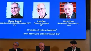 Nobel de Química para tres científicos por su labor con los puntos cuánticos