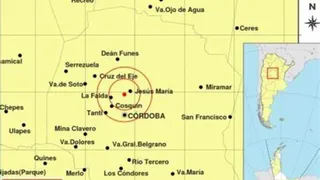 Un fuerte temblor sacudió a Córdoba 