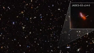 El telescopio Webb detectó la galaxia más antigua hasta ahora: 290 años más joven que el Universo